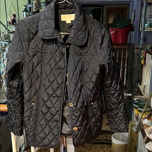 MICHAEL Michael Kors Black Quilted Jacket